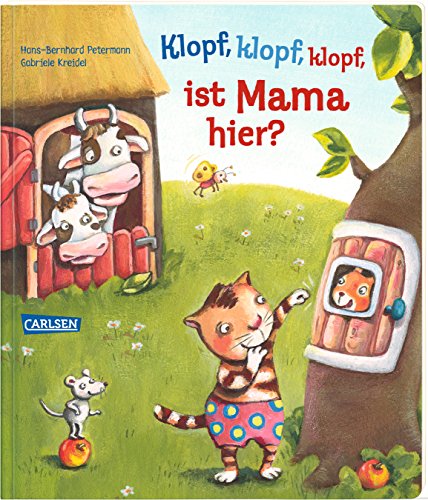 Stock image for Klopf, klopf, klopf, ist Mama hier? for sale by medimops