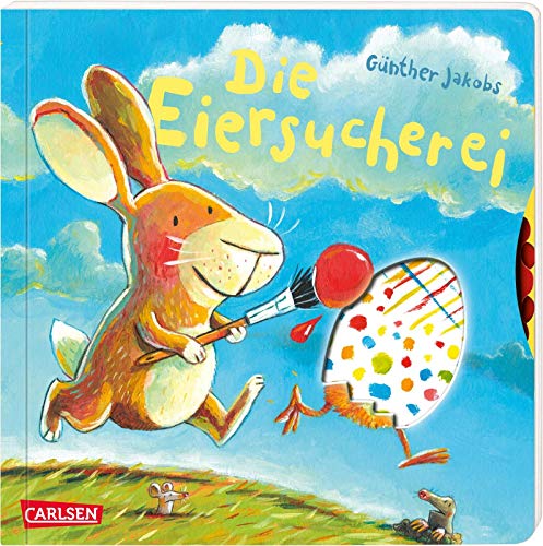 Beispielbild fr Die Eiersucherei: Osterbuch mit Drehscheiben und Reimen ab 2 Jahren zum Verkauf von medimops