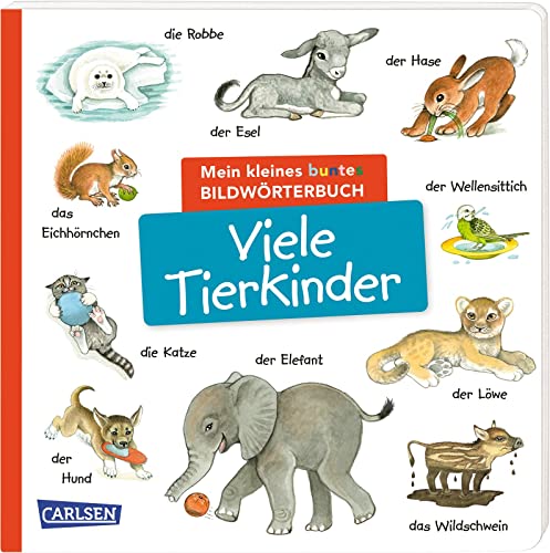 Beispielbild fr Mein kleines buntes Bildwrterbuch: Viele Tierkinder zum Verkauf von GreatBookPrices