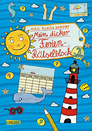 Stock image for Mein dicker Ferien-Rtselblock -Language: german for sale by GreatBookPrices