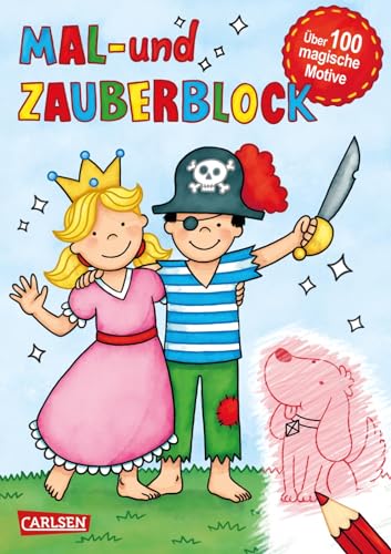 Stock image for Mal- und Zauberblock: Malblock mit ber 100 magischen Motiven -Language: german for sale by GreatBookPrices