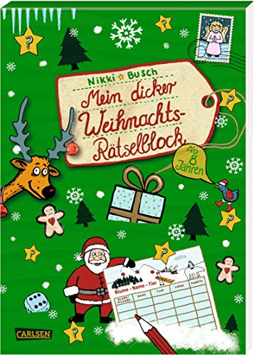 9783551180964: Busch, N: Mein dicker Weihnachts-Rtselblock