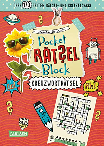 Pocket-Rätsel-Block: Kreuzworträtsel: 100% Rätselspaß für deine Tasche - Busch, Nikki
