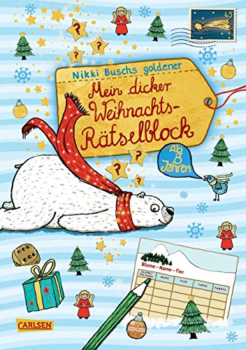 Stock image for Mein dicker Weihnachts-Rtselblock: Band 4: Rtsel, Spiele, Witze und vieles mehr for sale by medimops