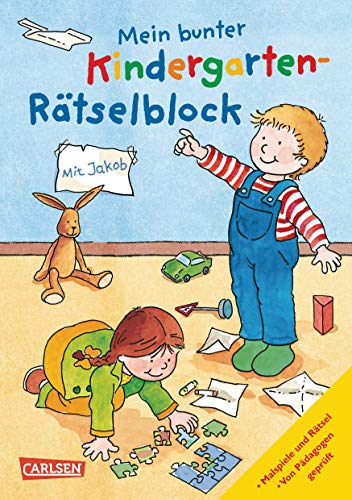 Stock image for Mein bunter Kindergarten-Rtselblock -Language: german for sale by GreatBookPrices