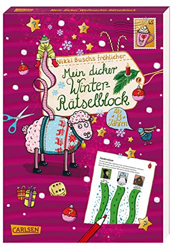 Beispielbild fr Mein dicker Winter-Rtselblock: Band 6: Rtsel, Knobelaufgaben, Scherzfragen und vieles mehr (6) zum Verkauf von medimops