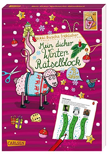 Stock image for Mein dicker Winter-Rtselblock: Band 6: Rtsel, Knobelaufgaben, Scherzfragen und vieles mehr (6) for sale by medimops