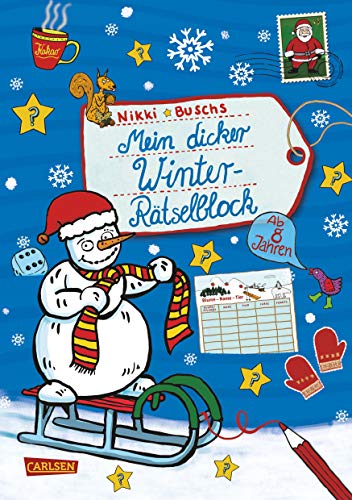 9783551187611: Busch, N: Mein dicker Winter-Rtselblock