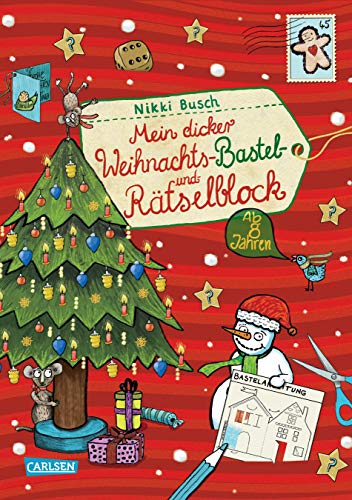 9783551187710: Busch, N: Mein dicker Weihnachts-Bastel- und Rtselblock