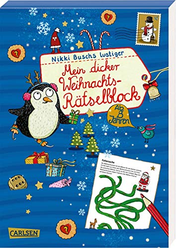 Beispielbild fr Mein dicker Weihnachts-Rtselblock: Band 5: Rtsel, Spiele, Witze und vieles mehr (5) zum Verkauf von medimops