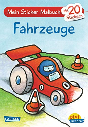 Beispielbild fr Pixi kreativ Nr. 19: Mein Sticker-Malbuch: Fahrzeuge zum Verkauf von medimops