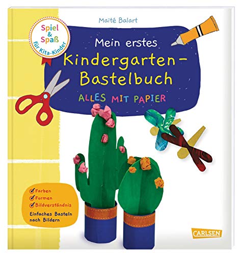 9783551189547: Spiel+Spa fr KiTa-Kinder: Mein erstes Kindergarten-Bastelbuch: Alles mit Papier: Erstes Basteln ab 3 Jahren