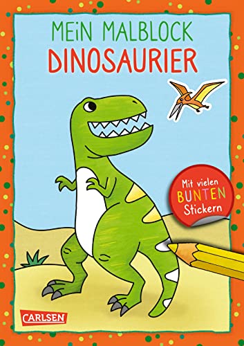 Beispielbild fr Mein Malblock: Dinosaurier zum Verkauf von GreatBookPrices