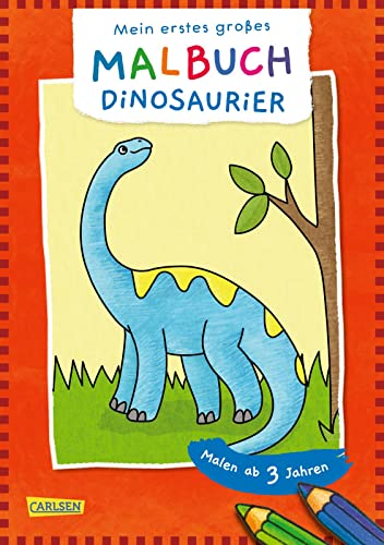 Beispielbild fr Mein erstes groes Malbuch: Dinosaurier zum Verkauf von GreatBookPrices