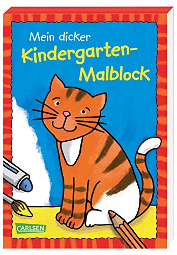 Imagen de archivo de Mein dicker Kindergarten-Malblock a la venta por Revaluation Books