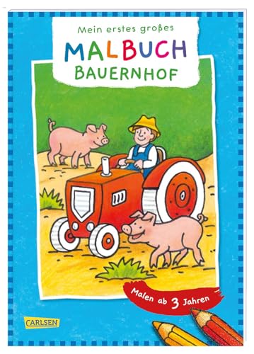 Beispielbild fr Mein erstes groes Malbuch: Bauernhof: Malen ab 3 Jahren zum Verkauf von Blackwell's