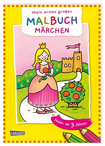 Stock image for Mein erstes groes Malbuch: Mrchen: Malen ab 3 Jahren for sale by GreatBookPrices
