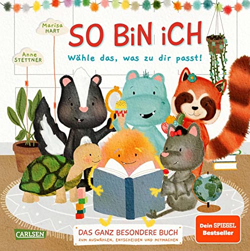 9783551191267: So bin ich - Whle das, was zu dir passt: Das ganz besondere Buch zum Auswhlen, Entscheiden und Mitmachen | Interaktives Vorlesebuch nach neuem ... der Kinder und ldt zum Dialog ein