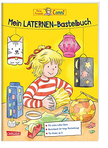 9783551191496: Conni Gelbe Reihe (Beschftigungsbuch): Mein Laternen-Bastelbuch: Tolle Ideen zum Gestalten schner Laternen fr alle Kinder ab 5 Jahren