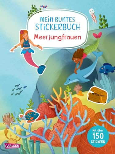 Beispielbild fr Mein buntes Stickerbuch: Meerjungfrauen zum Verkauf von medimops