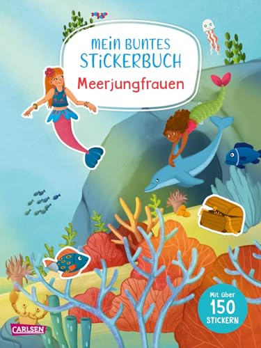 Stock image for Mein buntes Stickerbuch: Meerjungfrauen for sale by GreatBookPrices