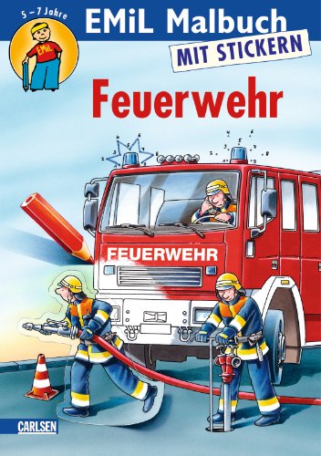 Mal- und Mitmachbuch, Band 2: Feuerwehr: Mit Stickern - Nele Banser