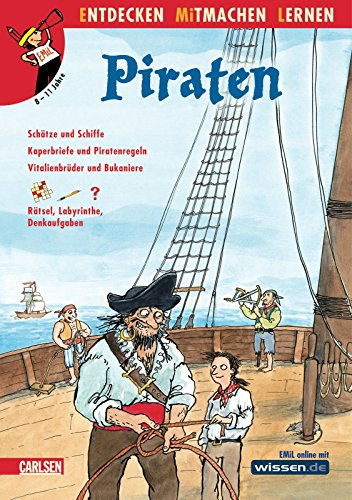 Beispielbild fr Sach- und Mitmachbuch, Band 11: Piraten: Schtze und Schiffe. Kaperbriefe und Piratenregeln. Vitalienbrder und Bukaniere zum Verkauf von medimops