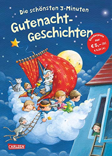 Stock image for Die schnsten 3 Minuten Gutenacht-Geschichten for sale by rebuy recommerce GmbH