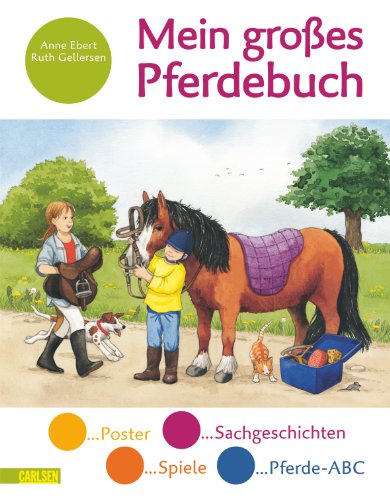 Beispielbild fr Mein groes Pferdebuch: Poster / Sachgeschichten / Spiele / Pferde-ABC zum Verkauf von medimops