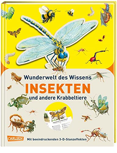 9783551251640: Wunderwelt des Wissens - Insekten und andere Krabbeltiere: Mit beeindruckenden 3D -Stanzeffekten