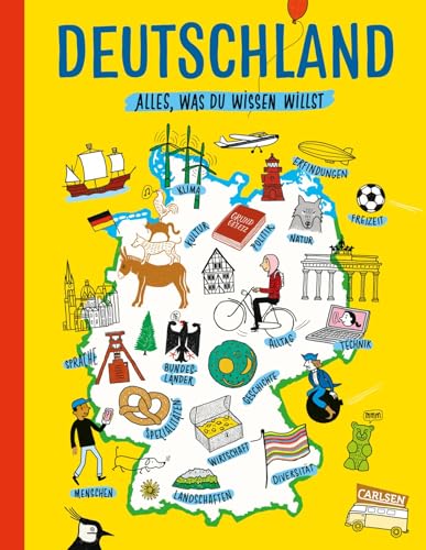 Stock image for Deutschland. Alles, was du wissen willst: Menschen, Bundeslnder, Gegenwart und Geschichte, Politik und vieles mehr: Allgemeinwissen fr Kinder ab 8 Jahren I Komplett berarbeitet und ergnzt for sale by Revaluation Books