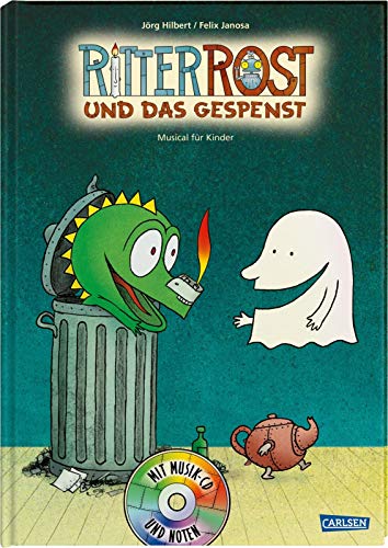 Stock image for Ritter Rost Musicalbuch, Band 2: Ritter Rost und das Gespenst: Buch mit CD: Musical fr Kinder 2 for sale by medimops