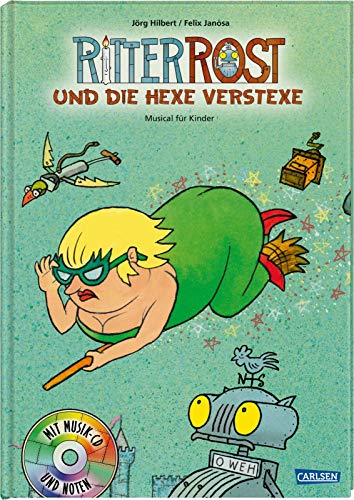 9783551270498: Ritter Rost und die Hexe Verstexe. Buch und CD: Musical fr Kinder