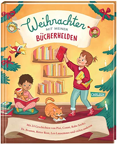 Beispielbild fr Weihnachten mit meinen Bcherhelden: Mit 24 Geschichten von Pixi, Conni, Rabe Socke, Dr. Brumm, Leo Lausemaus und vielen anderen zum Verkauf von Revaluation Books