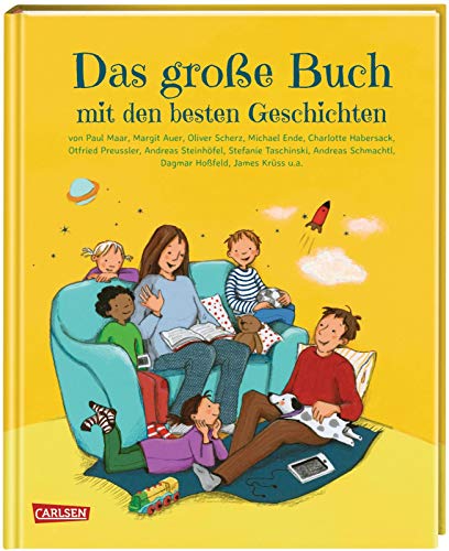 Stock image for Das groe Buch mit den besten Geschichten: von Paul Maar, Margit Auer, Oliver Scherz, Michael Ende, Charlotte Habersack, Otfried Preussler, Andreas . Schmachtl, Dagmar Hofeld, James Krss u.a., for sale by medimops