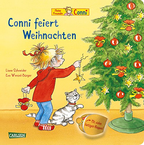 Beispielbild fr Conni-Bilderbcher: Conni feiert Weihnachten (Pappenbuch mit Klappen) zum Verkauf von medimops