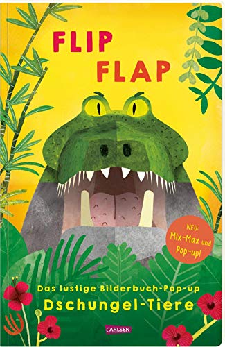 Beispielbild fr FLIP FLAP Das lustige Bilderbuch-Pop-up "Dschungel-Tiere": Mix-Max und Pop-up zum Verkauf von medimops