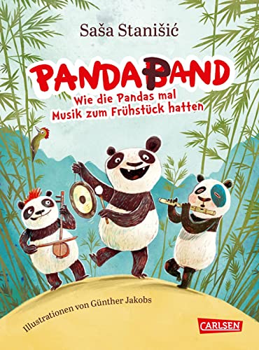 Imagen de archivo de Panda-Pand: Wie die Pandas mal Musik zum Frhstck hatten | Ein Vorlesebuch von Sa?a Stani?i? ab 5 Jahren a la venta por medimops