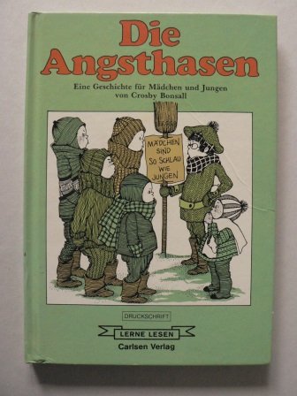 9783551531490: Die Angsthasen. Druckschrift - Crosby Bonsall