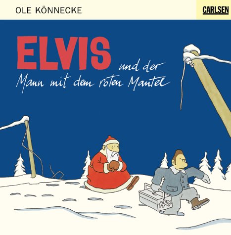 9783551551580: Elvis und der Mann mit dem roten Mantel