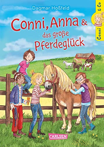 Stock image for Conni & Co 18: Conni, Anna und das gro�e Pferdegl�ck: Warmherziges M�dchenbuch ab 10 Jahren �ber au�ergew�hnliche Ferien auf dem Reiterhof for sale by Chiron Media