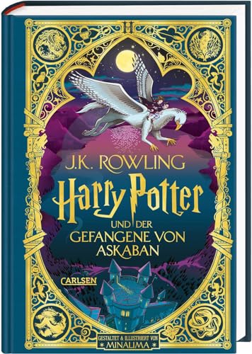 9783551558336: Harry Potter und der Gefangene von Askaban (MinaLima-Edition mit 3D-Papierkunst 3): Farbig illustrierte Schmuckausgabe mit Goldprgung und Pop-Up-Elementen