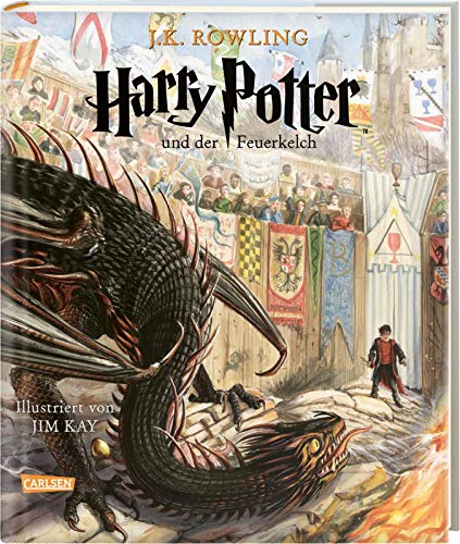 9783551559043: Harry Potter und der Feuerkelch (farbig illustrierte Schmuckausgabe) (Harry Potter 4)