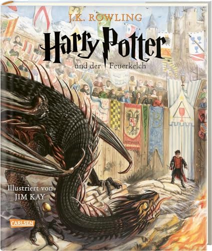 Imagen de archivo de Harry Potter und der Feuerkelch (farbig illustrierte Schmuckausgabe) (Harry Potter 4) a la venta por Blackwell's