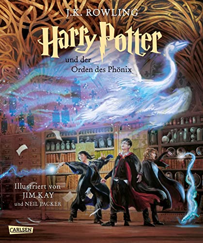 Beispielbild fr Harry Potter und der Orden des Phnix (farbig illustrierte Schmuckausgabe) (Harry Potter 5) zum Verkauf von GreatBookPrices