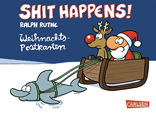 Shit happens Weihnachten Postkartenbuch - Ruthe, Ralph