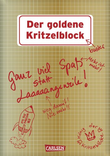 9783551681362: Der goldene Kritzelblock