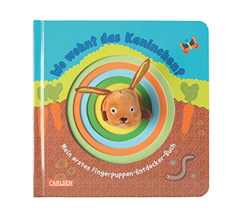 9783551717436: Fingerpuppen-Bcher: Wo wohnt das Kaninchen?: Mein erstes Fingerpuppen-Entdecker-Buch