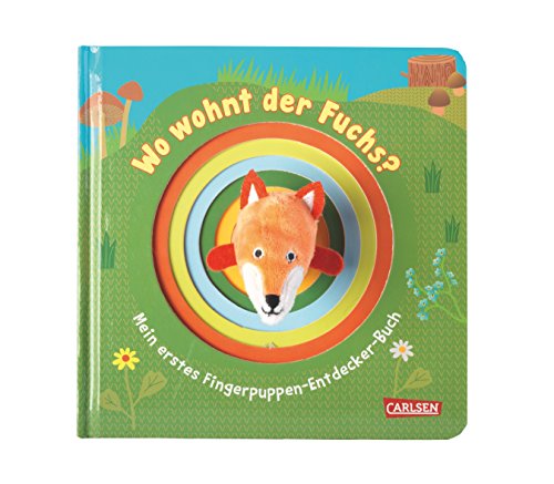 9783551717443: Fingerpuppen-Bcher: Wo wohnt der Fuchs?: Mein erstes Fingerpuppen-Entdecker-Buch