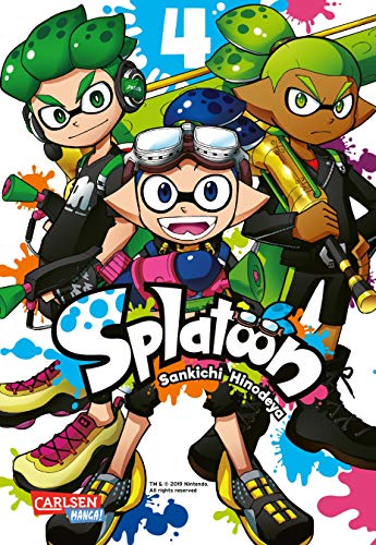 9783551724502: Splatoon 4: Das Nintendo-Game als Manga! Ideal fr Kinder und Gamer!